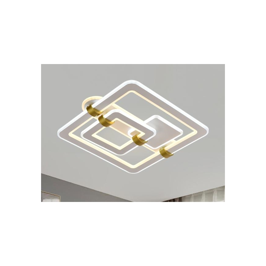 Dæmpbar LED-loftlampe LED/140W/230V 3000-6500K + fjernbetjening