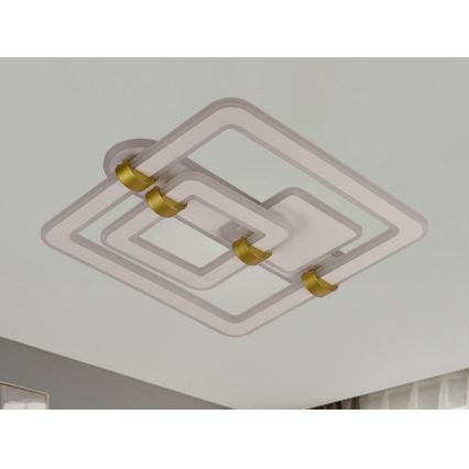 Dæmpbar LED-loftlampe LED/140W/230V 3000-6500K + fjernbetjening