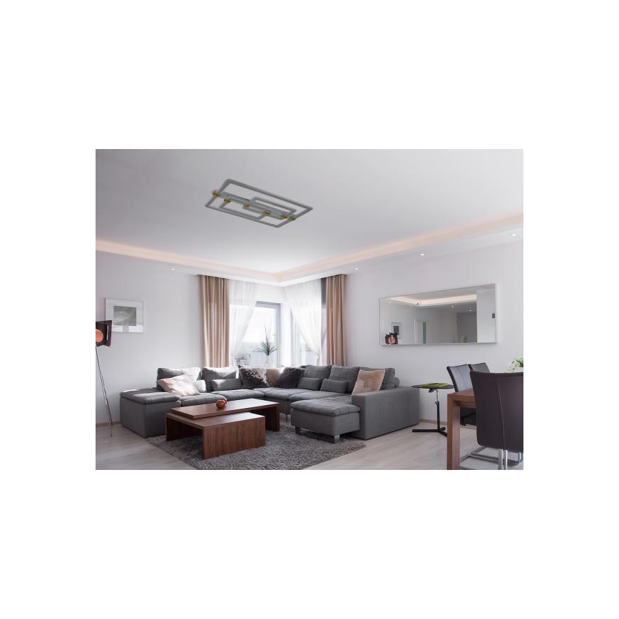 Dæmpbar LED-loftlampe LED/280W/230V 3000-6500K + fjernbetjening