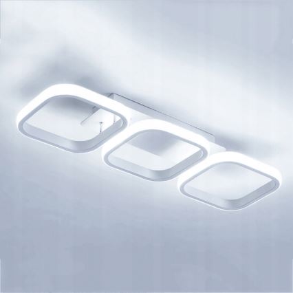 LED Dæmpbar loftlampe LED/33W/230V 3000-6500K hvid Wi-Fi Tuya + fjernbetjening