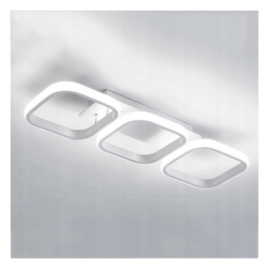 LED Dæmpbar loftlampe LED/33W/230V 3000-6500K hvid Wi-Fi Tuya + fjernbetjening