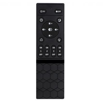 LED Dæmpbar loftlampe LED/33W/230V 3000-6500K hvid Wi-Fi Tuya + fjernbetjening