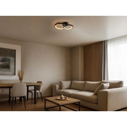 Dæmpbar LED-loftlampe LED/35W/230V 3000-6500K + fjernbetjening