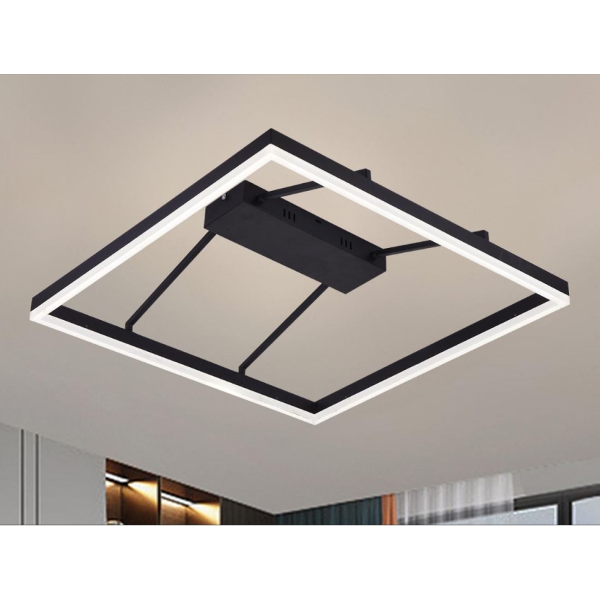 Dæmpbar LED loftlampe LED/55W/230V 3000-6500K + fjernbetjening