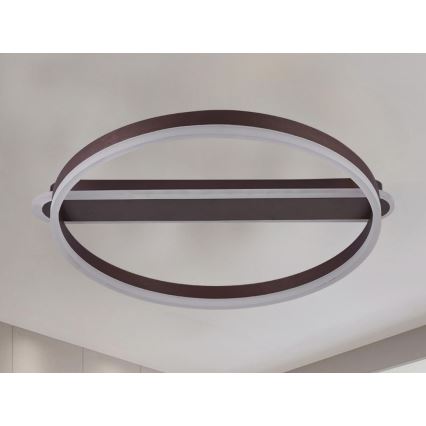 Dæmpbar LED-loftlampe LED/60W/230V 3000-6500K + fjernbetjening