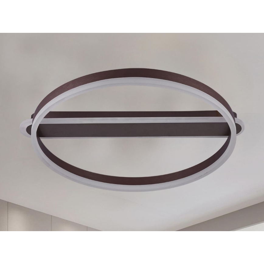 Dæmpbar LED-loftlampe LED/60W/230V 3000-6500K + fjernbetjening