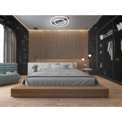 Dæmpbar LED-loftlampe LED/60W/230V 3000-6500K + fjernbetjening