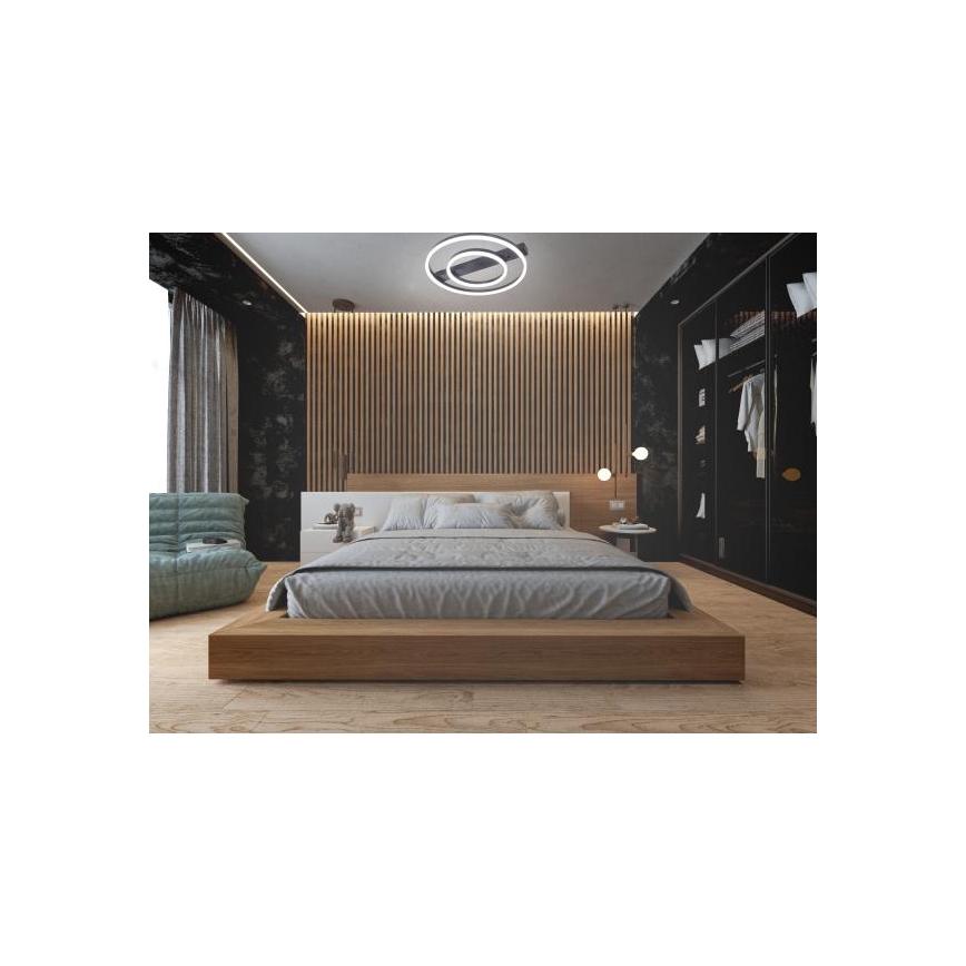 Dæmpbar LED-loftlampe LED/60W/230V 3000-6500K + fjernbetjening