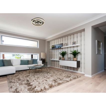 Dæmpbar LED-loftlampe LED/80W/230V 3000-6500K + fjernbetjening