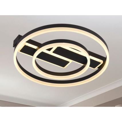 Dæmpbar LED-loftlampe LED/80W/230V 3000-6500K + fjernbetjening