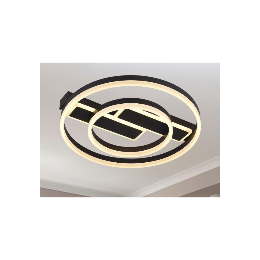 Dæmpbar LED-loftlampe LED/80W/230V 3000-6500K + fjernbetjening
