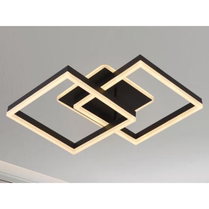 Dæmpbar LED-loftlampe LED/80W/230V 3000-6500K + fjernbetjening