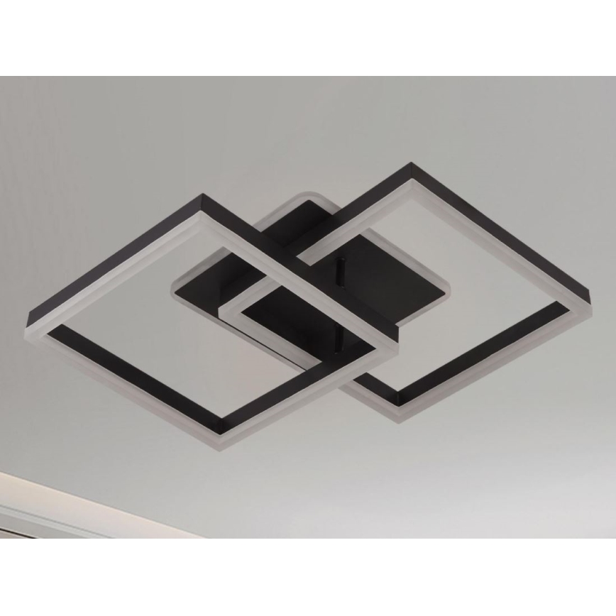 Dæmpbar LED-loftlampe LED/80W/230V 3000-6500K + fjernbetjening