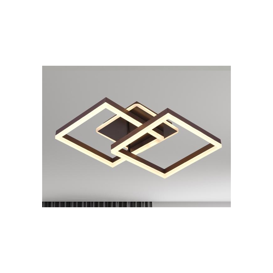 Dæmpbar LED-loftlampe LED/80W/230V 3000-6500K + fjernbetjening