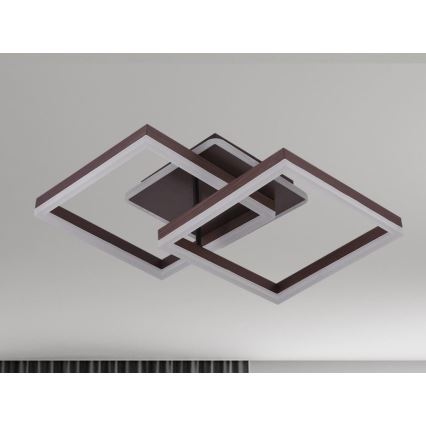 Dæmpbar LED-loftlampe LED/80W/230V 3000-6500K + fjernbetjening