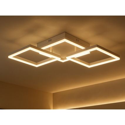 Dæmpbar LED-loftlampe LED/85W/230V 3000-6500K + fjernbetjening