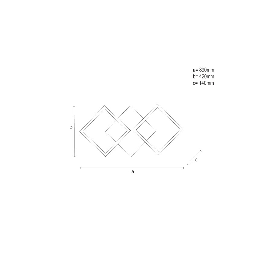 Dæmpbar LED-loftlampe LED/85W/230V 3000-6500K + fjernbetjening