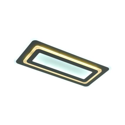 Dæmpbar loftlampe LED/85W/230V 3000-6500K grå + fjernbetjening
