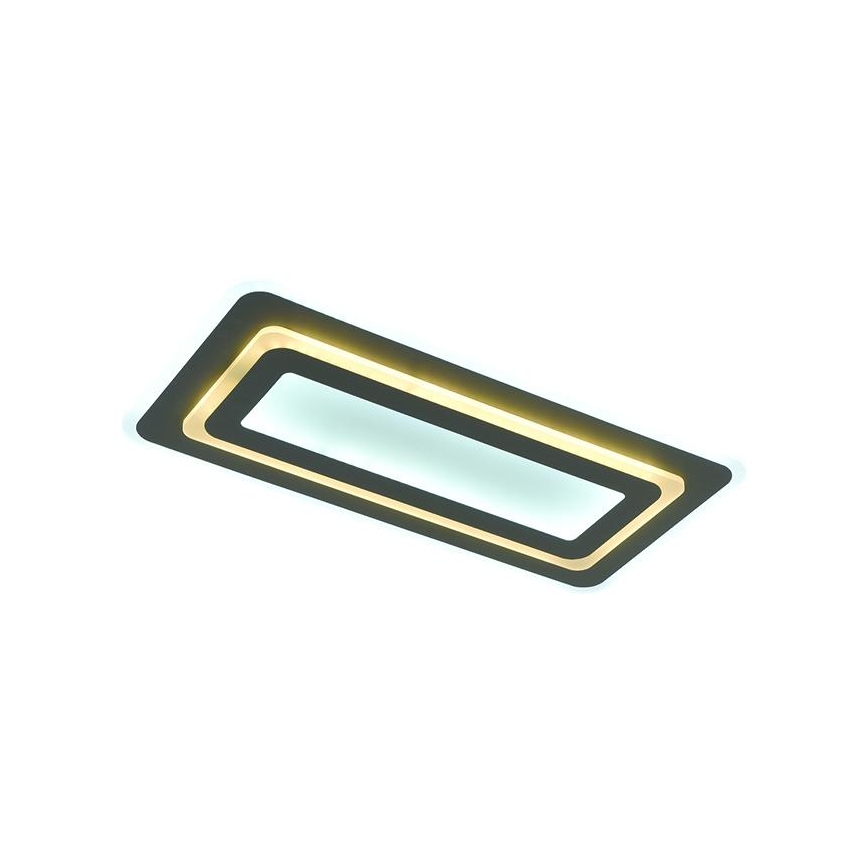 Dæmpbar loftlampe LED/85W/230V 3000-6500K grå + fjernbetjening