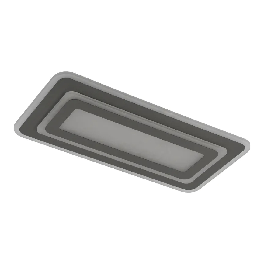 Dæmpbar loftlampe LED/85W/230V 3000-6500K grå + fjernbetjening
