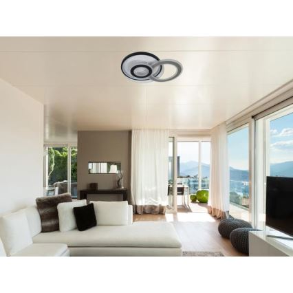 Dæmpbar LED-loftlampe LED/95W/230V 3000-6500K + fjernbetjening