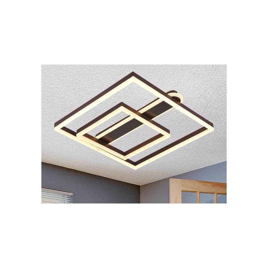Dæmpbar LED loftlampe LED/95W/230V 3000-6500K + fjernbetjening