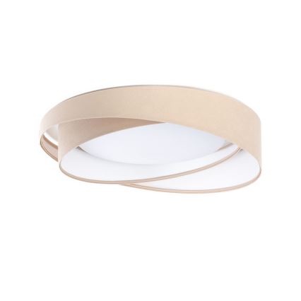 LED-dæmpbar loftlampe SMART GALAXY MODERN LED/24W/230V 3000-6500K Ø 55 cm beige/hvid + fjernbetjening