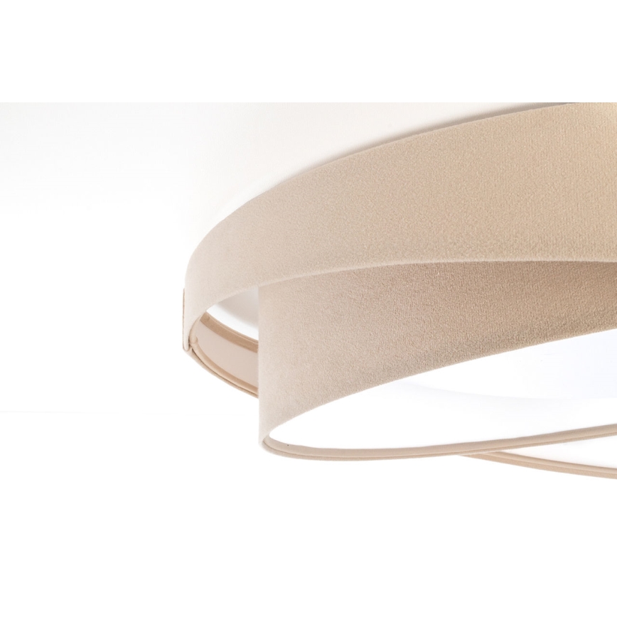 LED-dæmpbar loftlampe SMART GALAXY MODERN LED/24W/230V 3000-6500K Ø 55 cm beige/hvid + fjernbetjening