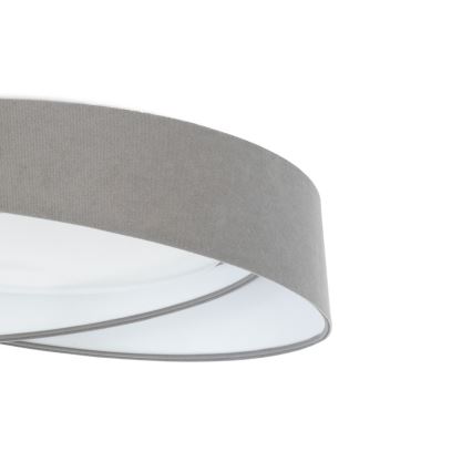 Dæmpbar loftlampe SMART GALAXY MODERN LED/24W/230V 3000-6500K Ø 55 cm grå/hvid + fjernbetjening