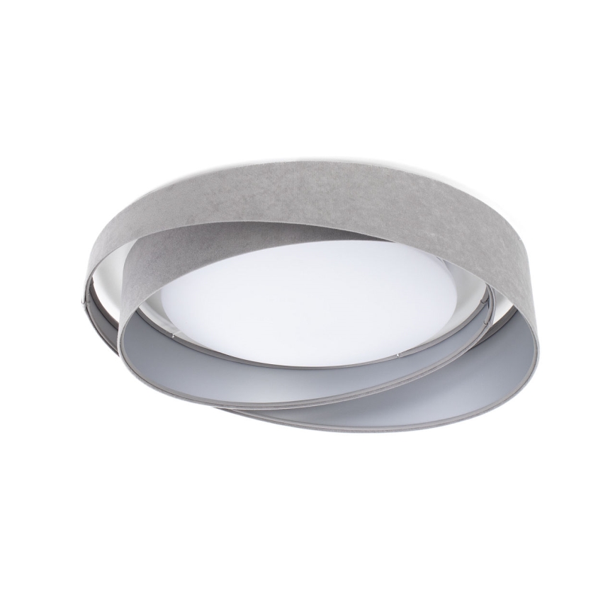 LED dæmpbar loftlampe SMART GALAXY MODERN LED/24W/230V 3000-6500K Ø 55 cm grå/sølv + fjernbetjening