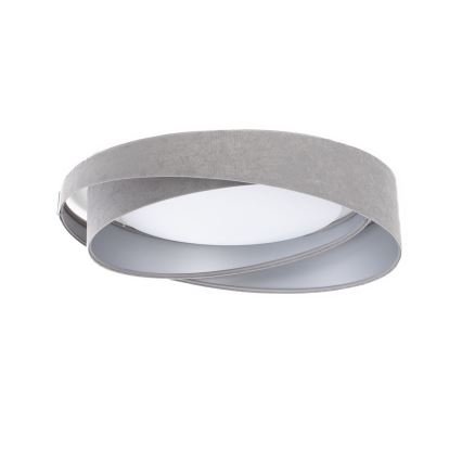 LED dæmpbar loftlampe SMART GALAXY MODERN LED/24W/230V 3000-6500K Ø 55 cm grå/sølv + fjernbetjening