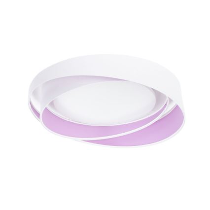 Dæmpbar LED-loftlampe SMART GALAXY MODERN LED/24W/230V 3000-6500K Ø 55 cm hvid/lilla + fjernbetjening