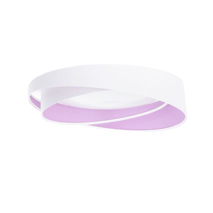Dæmpbar LED-loftlampe SMART GALAXY MODERN LED/24W/230V 3000-6500K Ø 55 cm hvid/lilla + fjernbetjening