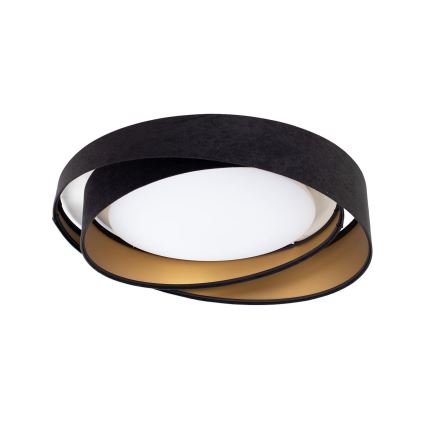 Dæmpbar LED-loftlampe SMART GALAXY MODERN LED/24W/230V 3000-6500K Ø 55 cm sort/guld + fjernbetjening