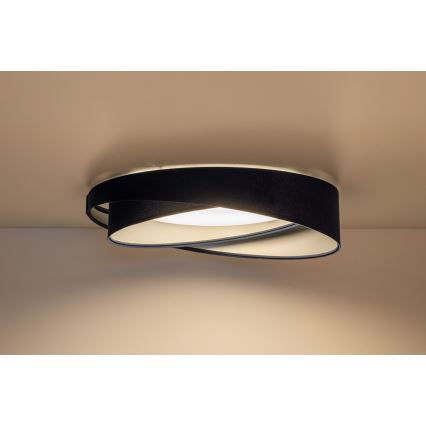 Dæmpbar LED-loftlampe SMART GALAXY MODERN LED/24W/230V 3000-6500K Ø 55 cm blå/sølv + fjernbetjening