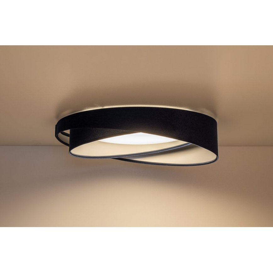 Dæmpbar LED-loftlampe SMART GALAXY MODERN LED/24W/230V 3000-6500K Ø 55 cm blå/sølv + fjernbetjening