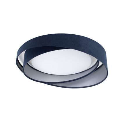 Dæmpbar LED-loftlampe SMART GALAXY MODERN LED/24W/230V 3000-6500K Ø 55 cm blå/sølv + fjernbetjening