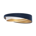 Dæmpbar LED-loftlampe SMART GALAXY MODERN LED/24W/230V 3000-6500K Ø 55 cm blå/hvid/guld + fjernbetjening