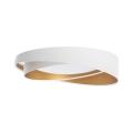 Dæmpbar LED-loftlampe SMART GALAXY MODERN LED/24W/230V 3000–6500K Ø 55 cm hvid/guld + fjernbetjening
