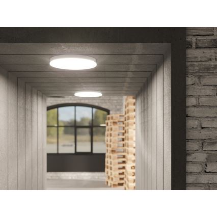 Dæmpbar LED-loftlampe til badeværelse LED/30W/230V 3000/4000/5000K Ø 38 cm IP54