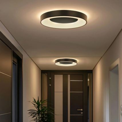 LED-dæmpbar loftlampe til badeværelset WITOLD LED/48W/230V Ø 38,5 cm 3000-6000K IP44 + fjernbetjening