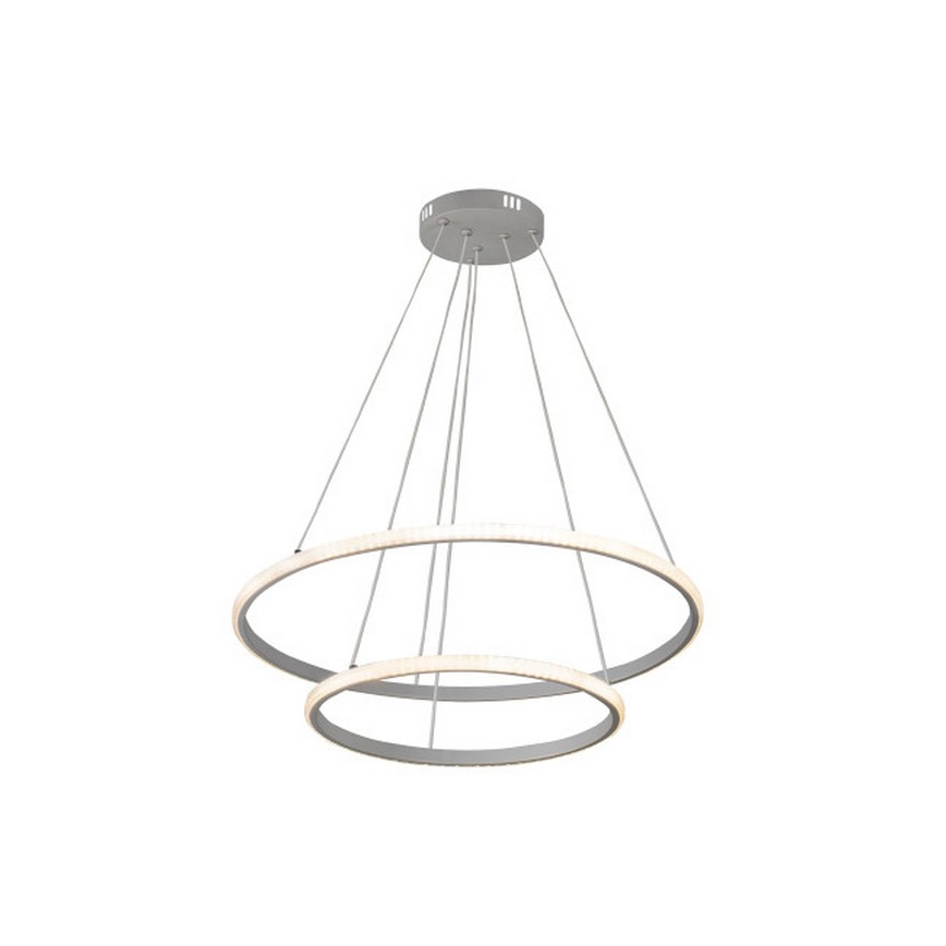 LED-dæmpbar pendel på wire LED/55W/230V 3000–6500K Ø 60 cm + fjernbetjening