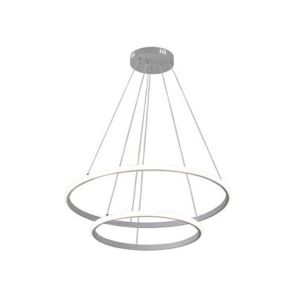 LED-dæmpbar pendel på wire LED/55W/230V 3000–6500K Ø 60 cm + fjernbetjening