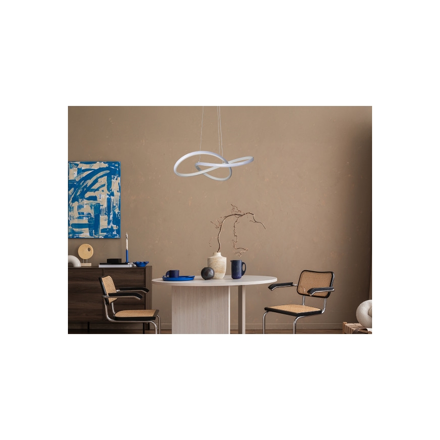 LED-dæmpbar pendel på kabel LED/65W/230V 3000-6500K Ø 49 cm + fjernbetjening
