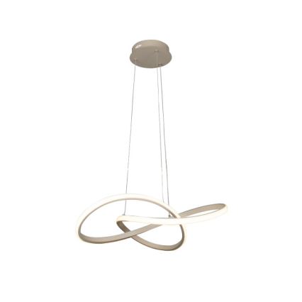 LED-dæmpbar pendel på kabel LED/65W/230V 3000-6500K Ø 49 cm + fjernbetjening