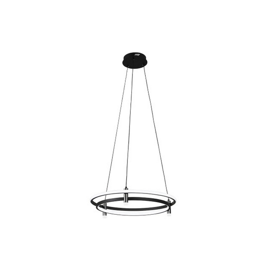 Dæmpbar LED-pendel med wire LED/100W/230V 3000-6500K Ø 60 cm + fjernbetjening
