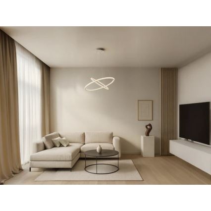 Dæmpbar LED-pendel på kabel LED/150W/230V 3000-6500K + fjernbetjening