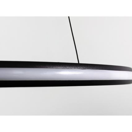 Dæmpbar LED-pendel på wire LED/55W/230V 3000-6500K Ø 60 cm + fjernbetjening