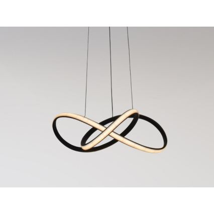 LED-dæmpbar pendel med wireophæng LED/65W/230V 3000-6500K Ø 49 cm + fjernbetjening