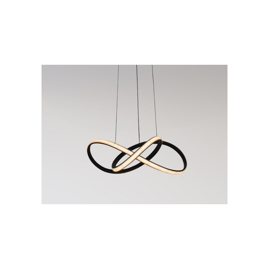 LED-dæmpbar pendel med wireophæng LED/65W/230V 3000-6500K Ø 49 cm + fjernbetjening